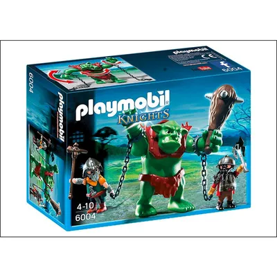 Produktbild von PLAYMOBIL - Riesentroll mit Zwergenkämpfern