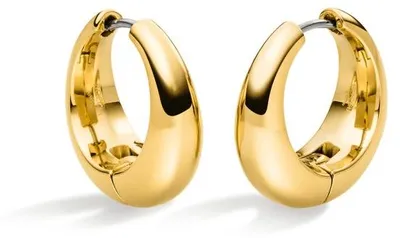 Produktbild von Boccia Damen Creolen 05096-02 Titan goldplattiert