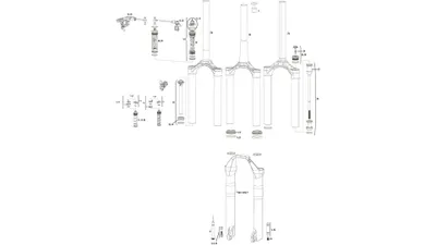 Rockshox, Ersatz für Variostütze, Entlüftungskit - SID A Dual Air 80 mm / 100 mm (2008-2014)