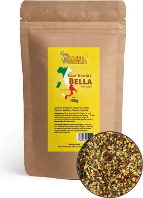 Produktbild von Bella Gewürzmischung für Käse, 100 g, ohne Salz und Glutamat
