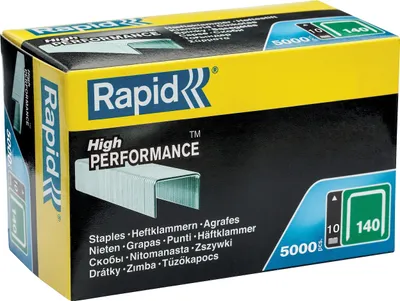 Image de Agrafe Rapid 140/10 a 5000 Isaberg, Type d'agrafe:140, Longueur d'agrafe:10 mm
