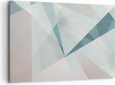 Produktbild von Bild auf Leinwand - Leinwandbild - Abstraktion modern - 120x80cm - Wand Bild - Wanddeko - Leinwanddruck - Bilder - Kunstdruck - Wanddekoration - Leinwand bilder - Wandkunst - AA120x80-3947