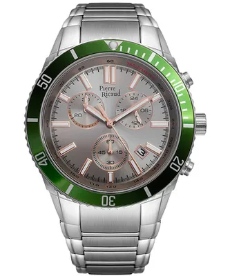 Produktbild von Pierre Ricaud Herrenuhr P97029.51R7CH silber
