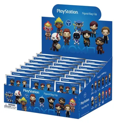 Obrázok produktu pre Playstation 3D PVC-Taschenanhänger Serie 1 Display (24)