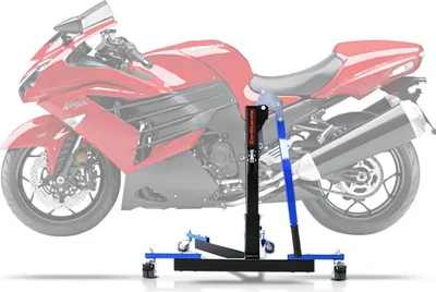 Obrázok produktu pre CS Power Evo stredový stojan pre Kawasaki ZZR 1400 06-19 Blue