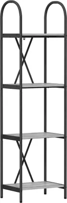 Produktbild von Bücherregal Graues Sonoma 40 x 30 x 146 cm Holzwerkstoff
