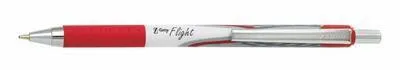 Obrázok produktu pre 13303 Guľôčkové pero "Z-Grip Flight", červená, 0,34 mm, stláčací mechanizmus, ZEBRA