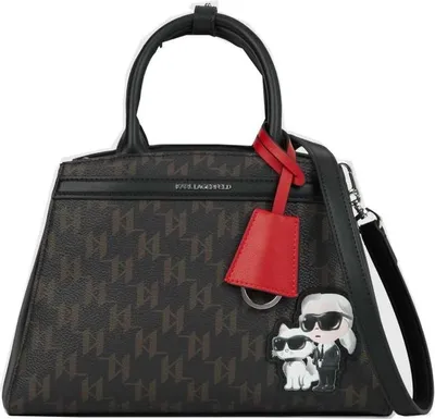 Obrázok produktu pre KARL LAGERFELD MONOGRAM CC SM TOTE Hnedá