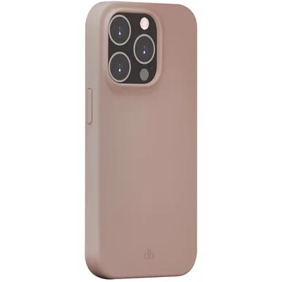 Obrázok produktu pre puzdro na iPhone 14 Pro - silikónové - dbramante1928 Mäkké puzdro,zadný kryt - ružové