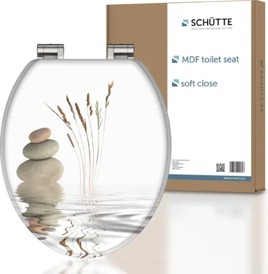 Zdjęcie produktu dla Deska sedesowa SCHÜTTE MDF BALANCE, deska z miękkim zamknięciem