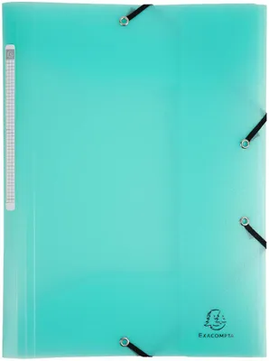 Produktbild von Sammelmappe Polypropylen A4 3 Klappen Pastellgrün Exacompta Chromaline Pastell