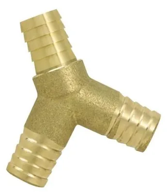 Y-Verbindungsstück Messing 25 mm für Flüssigkeiten