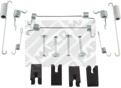 Produktbild von MAPCO Zubehörsatz Bremsbacken 9155 Hinten für FORD Fiesta Mk4 Schrägheck (JAS, JBS)