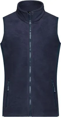 Produktbild von Strapazierfähige Fleece Weste im Materialmix navy/navy, Gr. S