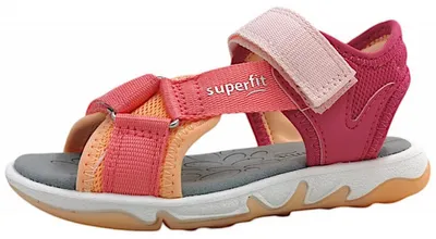 Produktbild von Superfit Pebbles Kinderschuhe Mädchen Sandaletten Sandale Rot Freizeit, Schuhgröße:28 EU