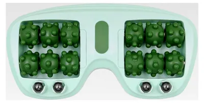 Produktbild von Fußmassageroller zur Behandlung von Fersensporn und Plantarfasziitis, zur Entspannung der Fußreflexzonen und Stressabbau (grün)