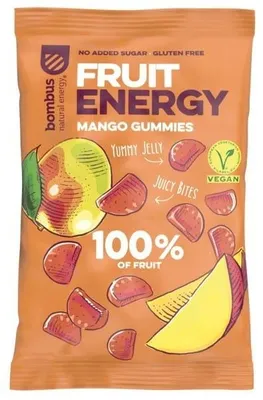 Produktbild von BOMBUS Mango Snacks 100% Frucht glutenfrei 35 g