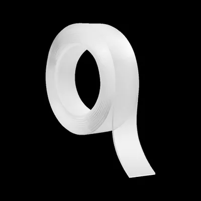 Obrázok produktu pre Opakovane použiteľná obojstranná montážna páska REBEL nano (2 mm x 30 mm x 3 m) priehľadná