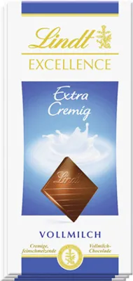 Produktbild von Lindt Excellence Tische Extra Creme 3 x 100 g Tisch