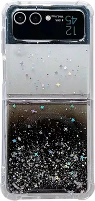 Produktbild von König Design Hülle kompatibel mit Samsung Galaxy Z Flip5 Kunststoff Soft Handyhülle - Handy Case Schwarz