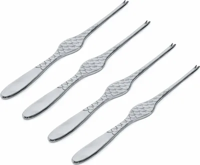 Obrázok produktu pre Alessi Vidlička na homáre Colombina Fish - FM23/34S4 - 4 kusy - Doriana & Massimiliano Fuksas