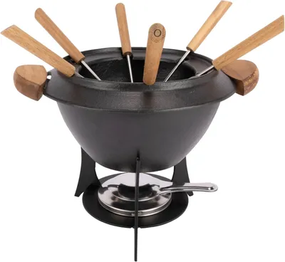 Produktbild von Fondue-Set, Gußeisen