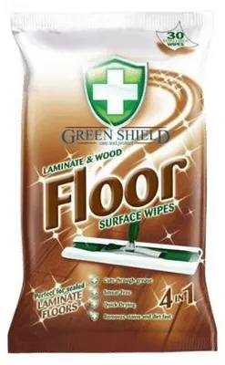 Immagine prodotto di Green Shield | Panni per la pulizia dei pavimenti - 24 pezzi - Pavimenti in laminato e legno - Lucidatura delicata