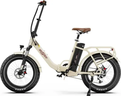 Immagine prodotto di E-Bike ONESPORT OT16 MAX - Batteria 48V18AH Pneumatici Da 20 Pollici Freni A Disco - Beige