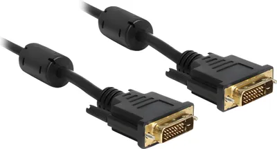 Image de DELOCK Câble DVI DVI(24+1) -> DVI(24+1) St/St 5.00m Or
