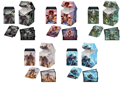 Produktbild von MtG Commander 2021 - Ultra Pro Combo Deckbox + 100 Sleeves