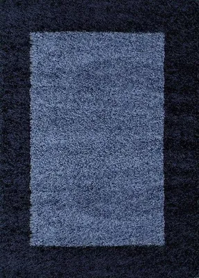 Produktbild von Shaggy Teppich LIFE NAVY 240 X 340cm Rechteck