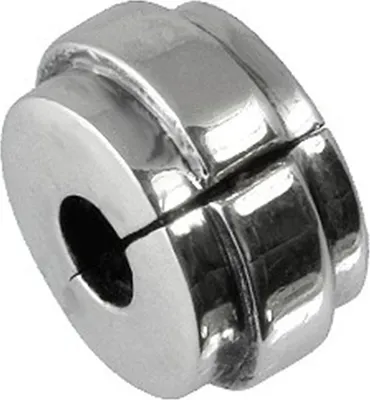 Image de Carlo Biagi Bead Stopper vague argent European Beads BSC04