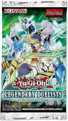 Produktbild von Yu-Gi-Oh! - Synchro Storm - Booster Einzeln - deutsch