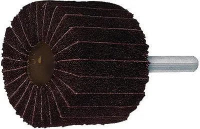 Produktbild von TECWERK Fächerschleifer Ø40xH20mm K.80/AMED Kombi Vlies/Korund Schaft-D.6mm TECWERK