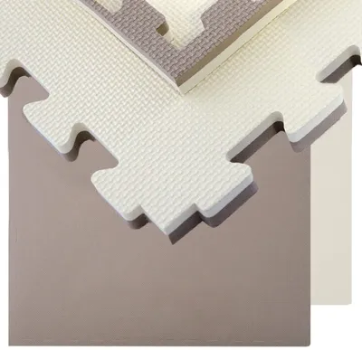 Produktbild von 2er Set Kampfsportmatte 90x90cm - 4cm EVA Puzzlematte für Judo Karate MMA Sport