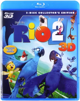 Produktbild von Rio 2 - Dschungelfieber (nur Originalversion) [BLU-RAY 3D+BLU-RAY]