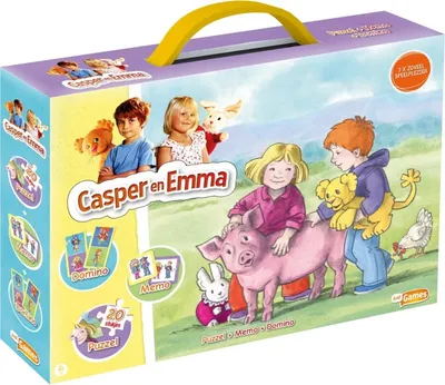 Produktbild von spielschachtel Casper en Emma3-teilig
