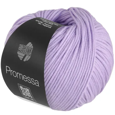Produktbild von Lana Grossa PROMESSA 50 g weich gefülltes Schlauchgarn 125 m, Farbe:007 - Fliederlila