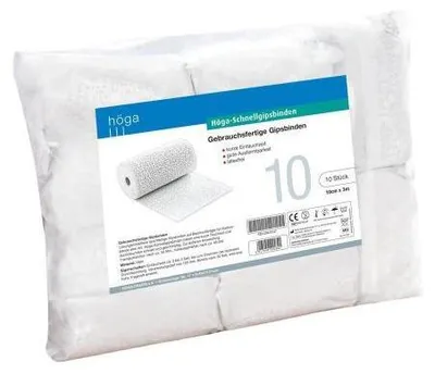 Produktbild von Höga-Schnellgipsbinden 10cmx3m 10 St