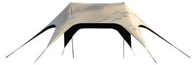 Produktbild von Neues schnell aufbaubares Sonnendach mit Schwarzfolie, tragbares Outdoor-Vordach, UV-Schutz, regenfest, für Camping, Strand und Garten