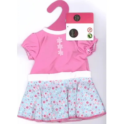 Produktbild von Baby Rose Puppenkleid, 40-45 cm - A