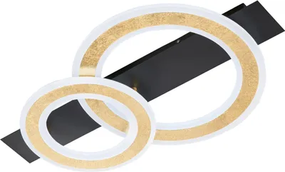 Produktbild von Fischer & Honsel Circle LED Deckenleuchte 19,5W Tunable white steuerbar dimmbar Acrylglas sandschwarz 21433