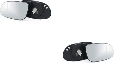 Image de Johns, Jeu de miroirs en verre gauche & droite pour Mercedes Benz SLK R170 09/96-04/04 2088100921 1708100121 B66818421 A1708100121