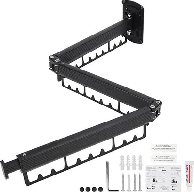 Image de Séchoir à linge suspendu - Grille de séchage pour lessive - 100 x 50 cm - Métal - À suspendre