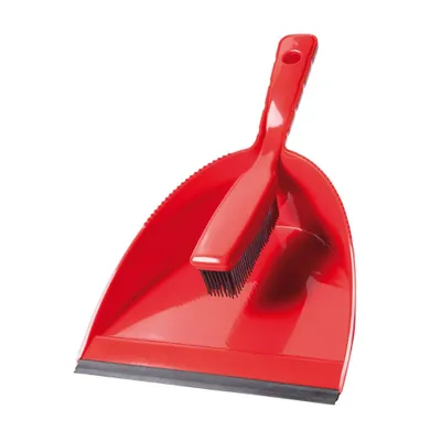 Obrázok produktu pre haug® bürsten 593 haug® bürsten Kehrgarnitur rot Kunststoff 36,0 cm breit