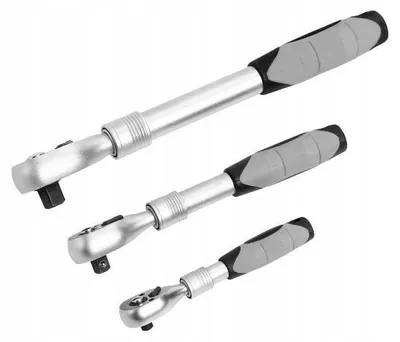 Obrázek produktu pro Sada teleskopických klíčů s ráčnou Neilsen, 1/2", 3/8", 1/4"