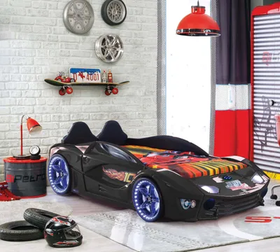 Produktbild von Autobett „Aventa Premium“ in SCHWARZ