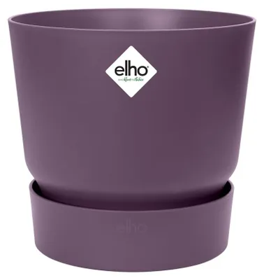 Productafbeelding van elho Greenville ronde bloempot, 14 cm, vintage pruimkleur
