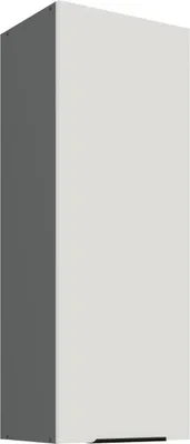 Produktbild von LUNARA Küchenoberschrank – Breite 40 cm, Weiß/Anthrazit