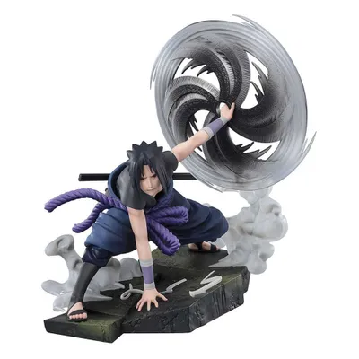 Zdjęcie produktu dla Naruto Shippuden FiguartsZERO Extra Battle PVC Statue Sasuke Uchiha - The Light & Dark of the Mangekyo Sharingan - 20 cm
